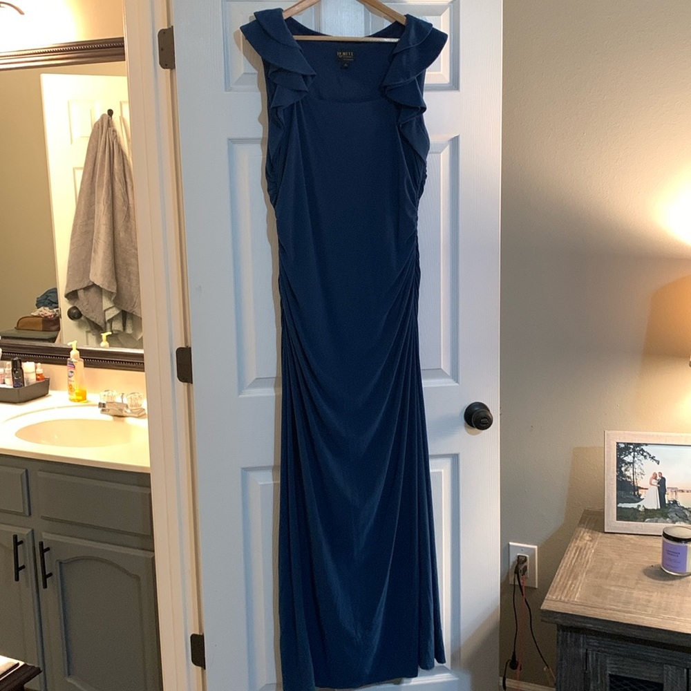 Beautiful greenish blue formal dress